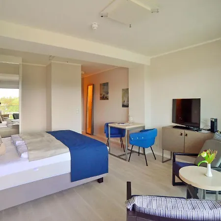 Dünenresidenz Prora 1-Raum-Appartement mit Meerblick, 1 Schlafzimmer und Balkon NP515 Ostseebad Ostseebad Binz Exterior foto