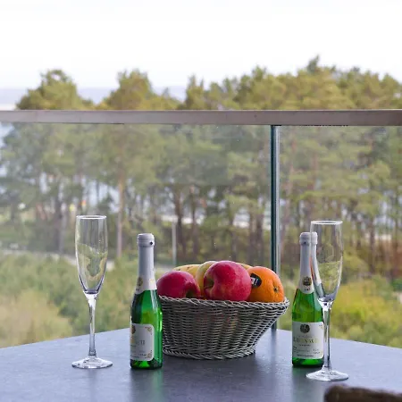 Dünenresidenz Prora 1-Raum-Appartement mit Meerblick, 1 Schlafzimmer und Balkon NP515 Ostseebad Ostseebad Binz Exterior foto