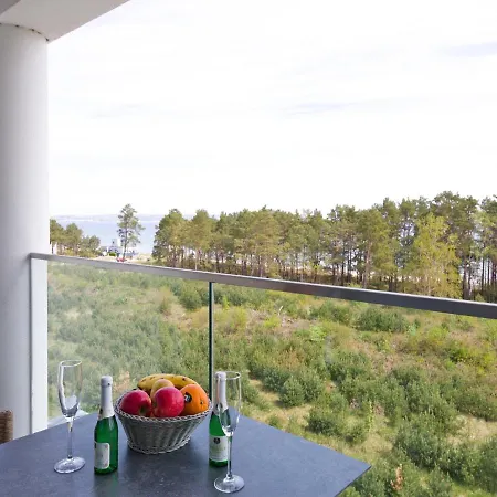Dünenresidenz Prora 1-Raum-Appartement mit Meerblick, 1 Schlafzimmer und Balkon NP515 Ostseebad Ostseebad Binz Exterior foto