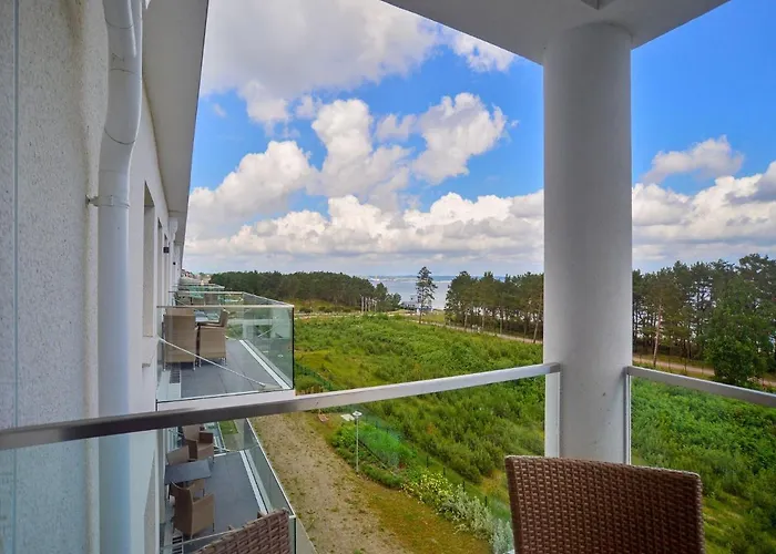 Duenenresidenz Prora - 1-Raum-Ferienwohnung Mit Meerblick, 1 Schlafzimmer Und Balkon Np-515