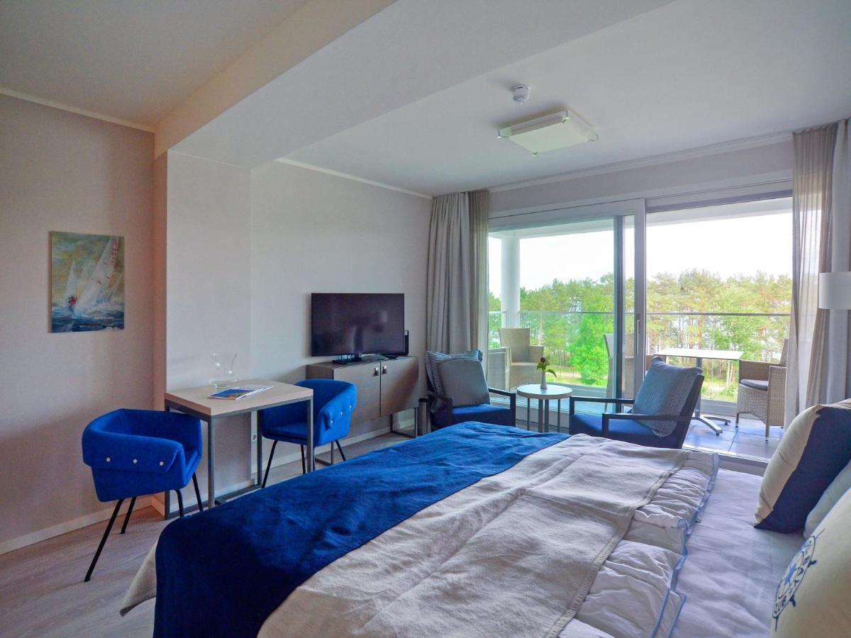 Duenenresidenz Prora - 1-raum-ferienwohnung Mit Meerblick, 1 Schlafzimmer Und Balkon Np-515 Binz
